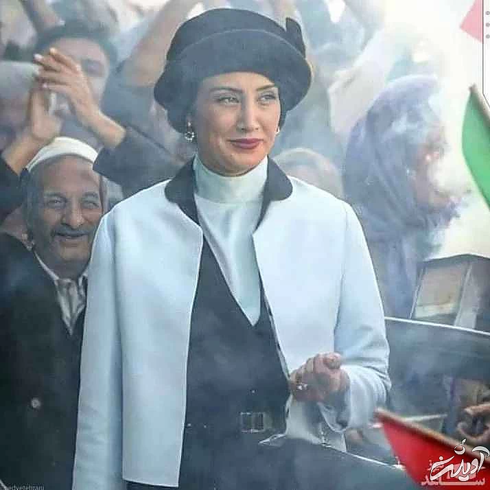 هدیه تهرانی با استایل فرانسوی و خاص